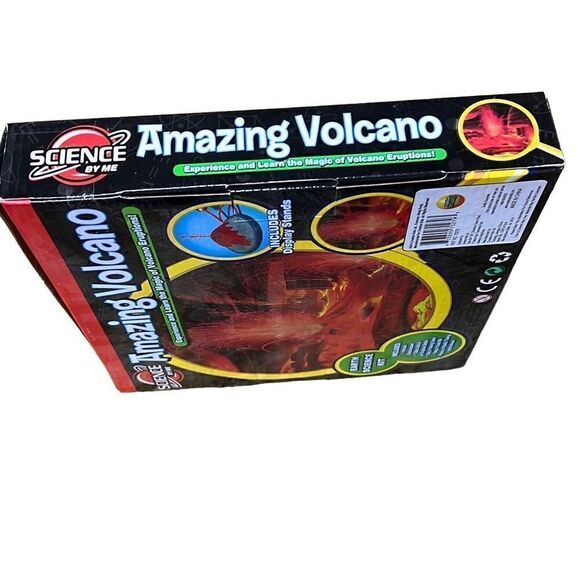 Science By Me Red Amazing Volcano Eruptions Earth Science Kit Ages 8+ & Up - Picture 6 of 6